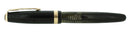 MINT 1946 PARKER VACUMATIC MAJOR JET BLACK FOUNTAIN PEN RESTORED MINT