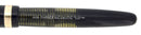 MINT 1946 PARKER VACUMATIC MAJOR JET BLACK FOUNTAIN PEN RESTORED MINT