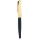 1947 PARKER 51 VACUMATIC CEDAR BLUE AND 1/8 14K GOLD FILLED CAP FOUNTAIN PEN RESTORED OFFERED BY ANTIQUE DIGGER