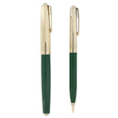 1947 PARKER 51 DOUBLE JEWEL NASSAU GREEN FOUNTAIN PEN & PENCIL SET NEAR MINT OFFERED BY ANTIQUE DIGGER
