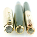 1947 PARKER 51 DOUBLE JEWEL NASSAU GREEN FOUNTAIN PEN & PENCIL SET NEAR MINT OFFERED BY ANTIQUE DIGGER