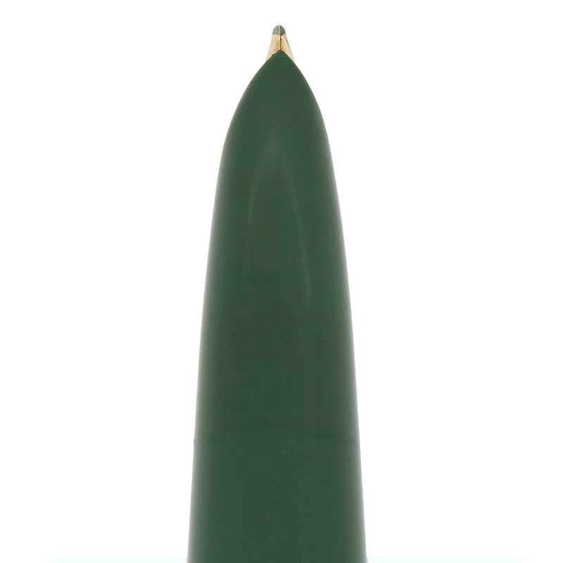 1947 PARKER 51 DOUBLE JEWEL NASSAU GREEN FOUNTAIN PEN & PENCIL SET NEAR MINT OFFERED BY ANTIQUE DIGGER