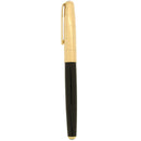RARE 1947 PARKER 51 SOLID 14K GOLD HEIRLOOM 4 CIRCLE RING CAP FOUNTAIN PEN RESTORED