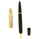 RARE 1947 PARKER 51 SOLID 14K GOLD HEIRLOOM 4 CIRCLE RING CAP FOUNTAIN PEN RESTORED
