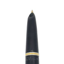 RARE 1947 PARKER 51 SOLID 14K GOLD HEIRLOOM 4 CIRCLE RING CAP FOUNTAIN PEN RESTORED