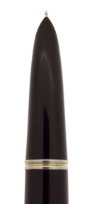 1947 PARKER 51 INDIA BLACK & GOLD CAP VACUMATIC FOUNTAIN PEN RESTORED OFFERED BY ANTIQUE DIGGER