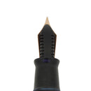 1947 PARKER AZURE PEARL VACUMATIC FOUNTAIN PEN SEMIFLEX NIB RESTORED OFFERED BY ANTIQUE DIGGER