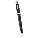 1947 PARKER AZURE PEARL VACUMATIC FOUNTAIN PEN SEMIFLEX NIB RESTORED OFFERED BY ANTIQUE DIGGER
