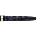 1947 PARKER AZURE PEARL VACUMATIC FOUNTAIN PEN SEMIFLEX NIB RESTORED OFFERED BY ANTIQUE DIGGER