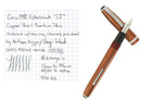 CIRCA 1948 ESTERBROOK SJ MODEL COPPER PEARL FOUNTAIN PEN RESTORED OFFERED BY ANTIQUE DIGGER