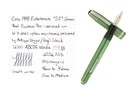 CIRCA 1948 ESTERBROOK SJ MODEL GREEN PEARL FOUNTAIN PEN RESTORED OFFERED BY ANTIQUE DIGGER