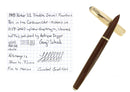 1948 PARKER 51 CORDOVAN DOUBLE JEWEL FOUNTAIN PEN RESTORED OFFERED BY ANTIQUE DIGGER