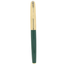 1948 PARKER 51 DOUBLE JEWEL NASSAU GREEN FOUNTAIN PEN RESTORED OFFERED BY ANTIQUE DIGGER
