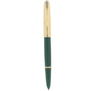 1948 PARKER 51 DOUBLE JEWEL NASSAU GREEN FOUNTAIN PEN RESTORED OFFERED BY ANTIQUE DIGGER