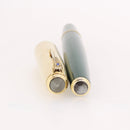 1948 PARKER 51 DOUBLE JEWEL NASSAU GREEN FOUNTAIN PEN RESTORED OFFERED BY ANTIQUE DIGGER