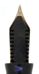 1948 PARKER VACUMATIC MAJOR EMERALD PEARL FOUNTAIN PEN RESTORED OFFERED BY ANTIQUE DIGGER