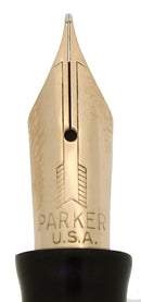 1948 PARKER VACUMATIC MAJOR EMERALD PEARL FOUNTAIN PEN RESTORED OFFERED BY ANTIQUE DIGGER