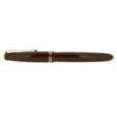 SCARCE C1953 PARKER MAXIMA VACUMATIC BURGUNDY FOUNTAIN PEN FRENCH MADE RESTORED OFFERED BY ANTIQUE DIGGER