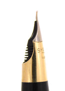 1953 SHEAFFER SENTINEL FIESTA RED SNORKEL 14K MEDIUM NIB FOUNTAIN PEN RESTORED OFFERED BY ANTIQUE DIGGER