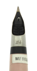 STICKERED C1953 SHEAFFER STATESMAN BUCKSKIN SNORKEL FOUNTAIN PEN NEW OLD STOCK OFFERED BY ANTIQUE DIGGER