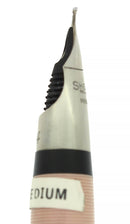 STICKERED C1953 SHEAFFER STATESMAN BUCKSKIN SNORKEL FOUNTAIN PEN NEW OLD STOCK OFFERED BY ANTIQUE DIGGER