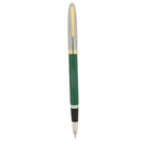 1953 SHEAFFER CLIPPER SNORKEL PASTEL GREEN FINE PgAg NIB FOUNTAIN PEN RESTORED OFFERED BY ANTIQUE DIGGER