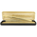 RARE 18K SOLID GOLD 1955 ORIGINAL PARKER 51 PRESIDENTIAL BARLEY PATTERN FOUNTAIN PEN MINT OFFERED BY ANTIQUE DIGGER