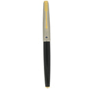 NEW OLD STOCK 1956 PARKER 61 FIRST EDITION BLACK W/LUSTRALOY CAP 14K MEDIUM NIB FOUNTAIN PEN OFFERED BY ANTIQUE DIGGER