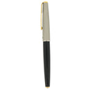 NEW OLD STOCK 1956 PARKER 61 FIRST EDITION BLACK W/LUSTRALOY CAP 14K MEDIUM NIB FOUNTAIN PEN OFFERED BY ANTIQUE DIGGER