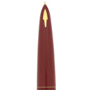 NEVER INKED 1956 PARKER 61 FIRST EDITION HERITAGE CAP BURGUNDY FOUNTAIN PEN MINT OFFERED BY ANTIQUE DIGGER