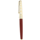 NEVER INKED 1956 PARKER 61 FIRST EDITION HERITAGE CAP BURGUNDY FOUNTAIN PEN MINT OFFERED BY ANTIQUE DIGGER