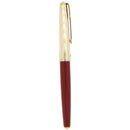 NEVER INKED 1956 PARKER 61 FIRST EDITION HERITAGE CAP BURGUNDY FOUNTAIN PEN MINT OFFERED BY ANTIQUE DIGGER