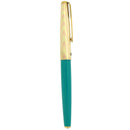 MINT 1956 PARKER 61 FIRST EDITION HEIRLOOM CAP VISTA BLUE FOUNTAIN PEN NEVER INKED OFFERED BY ANTIQUE DIGGER