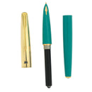 MINT 1956 PARKER 61 FIRST EDITION HEIRLOOM CAP VISTA BLUE FOUNTAIN PEN NEVER INKED OFFERED BY ANTIQUE DIGGER