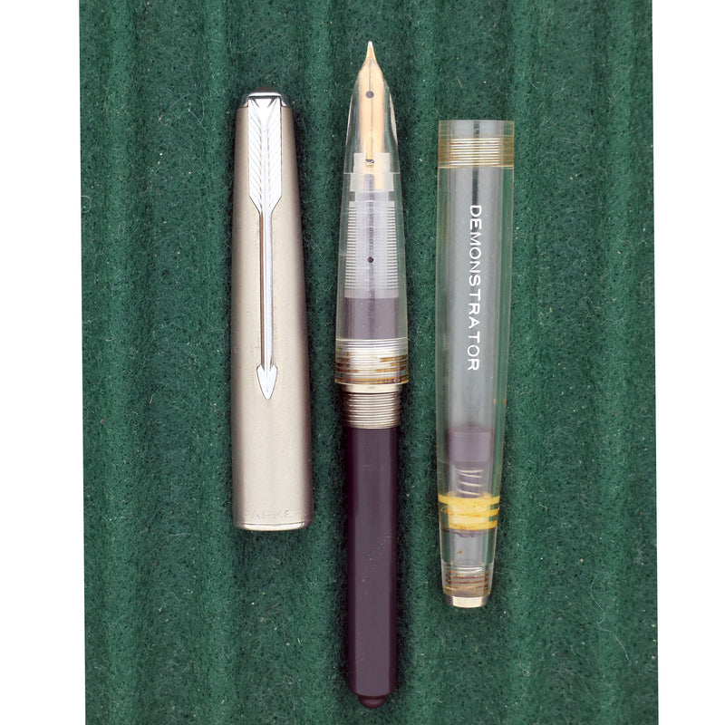 PARKER 61 ヴィンテージ 万年筆　USA アンティーク 1957 PARKER 61 DEMONSTRATOR FACTORY ORIGINAL FOUNTAIN PEN NEAR MINT