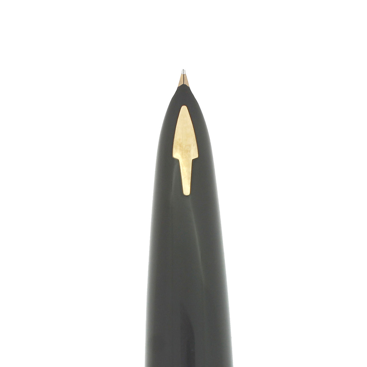 C1957 PARKER 61 GREY WITH LUSTRALOY CAPS FOUNTAIN PEN