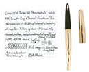 CIRCA 1958 PARKER 61 PRESIDENTIAL 14K SOLID GOLD SMOOTH OVERLAY FOUNTAIN PEN OFFERED BY ANTIQUE DIGGER