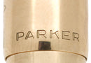 CIRCA 1958 PARKER 61 PRESIDENTIAL 14K SOLID GOLD SMOOTH OVERLAY FOUNTAIN PEN OFFERED BY ANTIQUE DIGGER