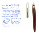 CIRCA 1959 SHEAFFER PFM II BURGUNDY SNORKEL FOUNTAIN PEN RESTORED OFFERED BY ANTIQUE DIGGER