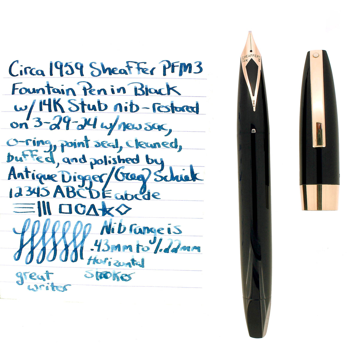 Stub Nib Handwriting CUSTOM GRIND CURSIVE ITALIC STUB NIB FOR LAMY