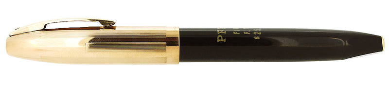 C1959 SHEAFFER PFM V BLACK FOUNTAIN PEN CHALK MARKED NEW OLD STOCK MINT OFFERED BY ANTIQUE DIGGER