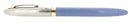 C1959 SHEAFFER SENTINEL PERIWINKLE BLUE SNORKEL FOUNTAIN PEN RESTORED OFFERED BY ANTIQUE DIGGER