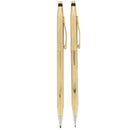 1963 CROSS CENTURY 14K SOLID GOLD BALLPOINT PEN & PENCIL SET MINT IN BOX OFFERED BY ANTIQUE DIGGER