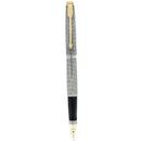 1964 FIRST YEAR PARKER 75 STERLING SILVER CROSSHATCH (CISELE) W/