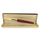 NEVER INKED 1964 PARKER VP RED W/GOLD CAP RARE