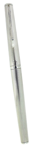 1970S PLATINUM (JAPAN) LINED STERLING 18K NIB FOUNTAIN PEN NEW OLD STOCK OFFERED BY ANTIQUE DIGGER