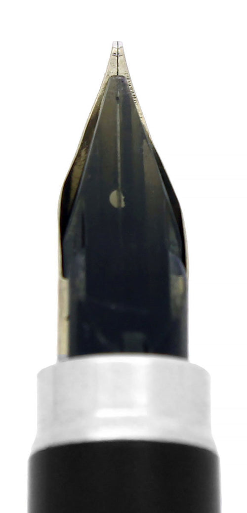 1970S PLATINUM (JAPAN) LINED STERLING 18K NIB FOUNTAIN PEN NEW OLD STO