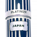 1970S PLATINUM (JAPAN) STERLING & BLUE ENAMEL 18K NIB FOUNTAIN PEN NEW OLD STOCK OFFERED BY ANTIQUE DIGGER