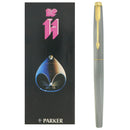 NEW IN BOX RARE 1972 PARKER T-1 TITANIUM MEDIUM NIB FOUNTAIN PEN NEVER INKED