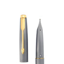 RARE 1972 PARKER T-1 TITANIUM MEDIUM NIB FOUNTAIN PEN NEVER INKED W/BOXES OFFERED BY ANTIQUE DIGGER